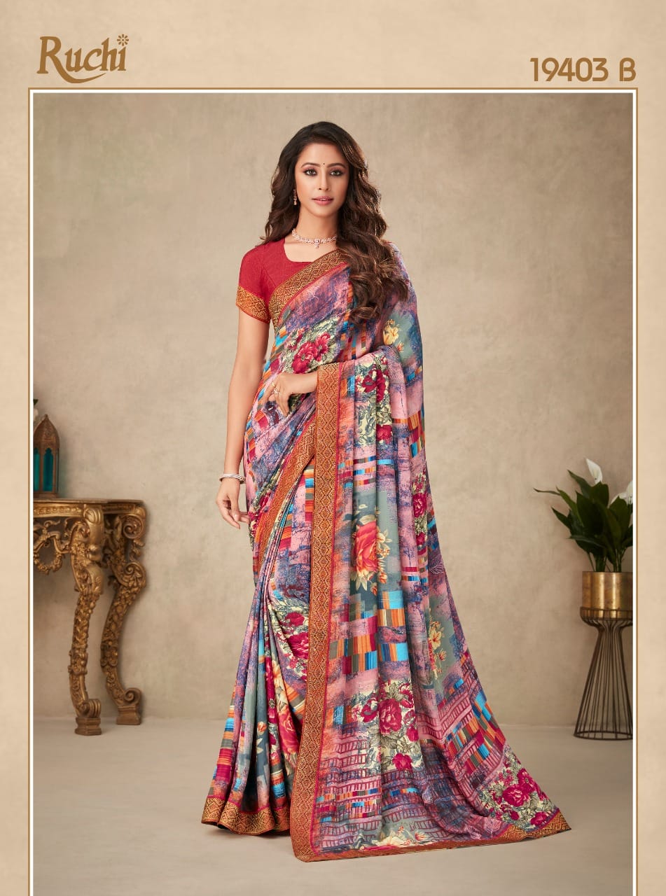 Samaira 2 By Ruchi Printed Daily Wear Saress Catalog
